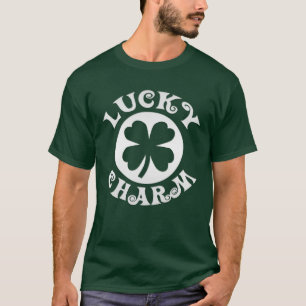 Lycklig berlockmörk - grön tee shirt