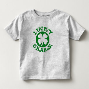 Lycklig berlockT-tröja för barn, irländare, dag T Shirt