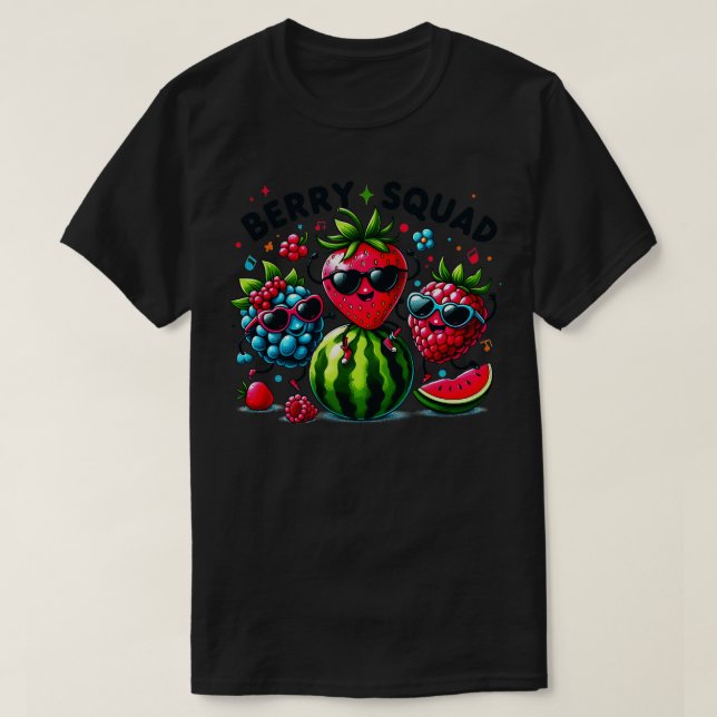 Lycklig Berry 2 T Shirt (Design framsida)