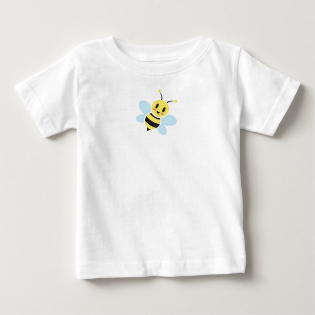 Lycklig bibabyRomper T-shirt (Framsida)
