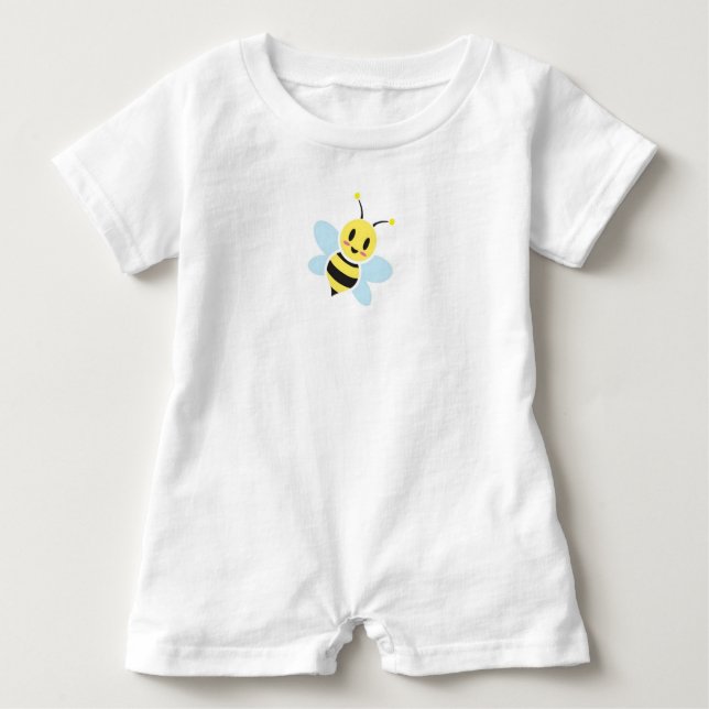 Lycklig bibabyRomper Tee (Framsida)