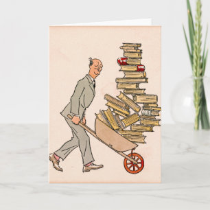 Lycklig Bibliofil 1930 Kort