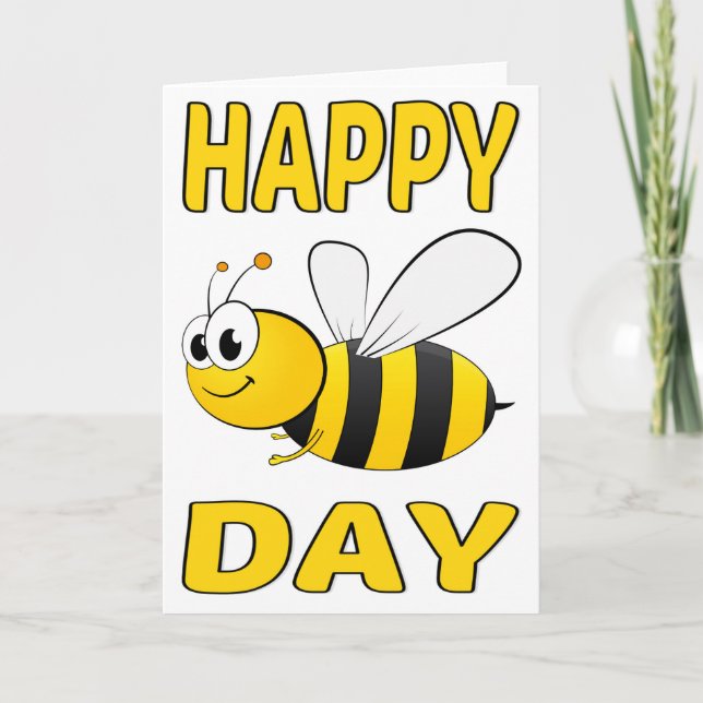 Lycklig bidag kort (Framsida)