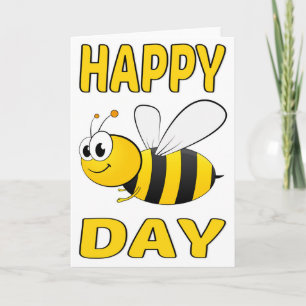Lycklig bidag kort