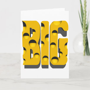 Lycklig Big Cheese Day! Kort