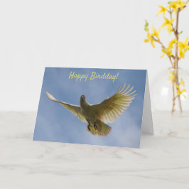 Lycklig Bird Day Birthday Cockatoo Flygande Austra Kort