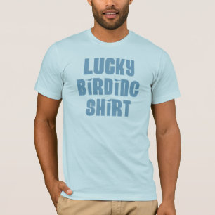 Lycklig Birding skjorta Tee Shirt