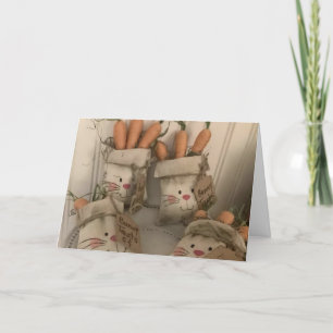 *LYCKLIG "BIRTHDAY* FROM ADORABLE BUNNIES KORT