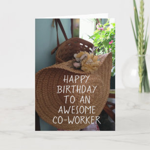 LYCKLIG *BIRTHDAY * TILL ETT FAVORITE *KOLLEKTIVAR KORT