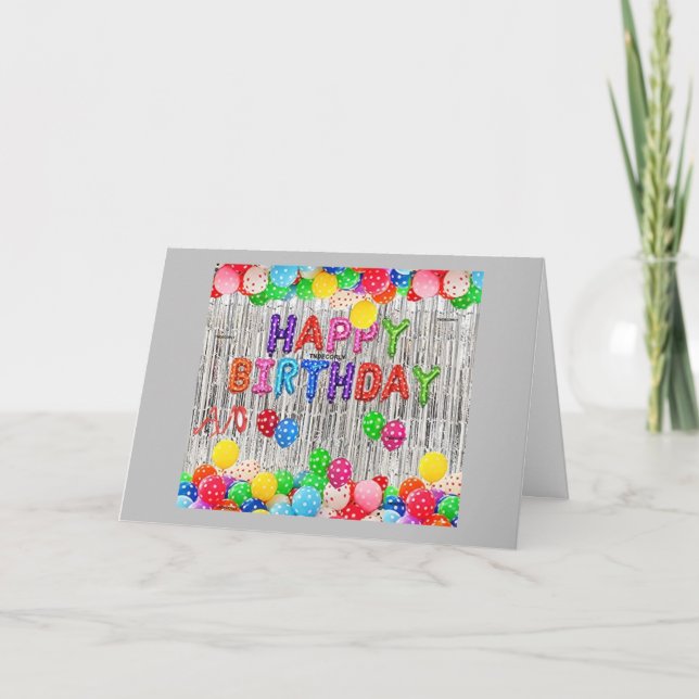 LYCKLIG (BIRTHDAY) **WAY TO GO** KORT (Framsida)
