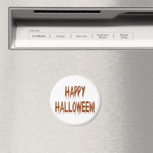 Lycklig Bloody Halloween Magnet