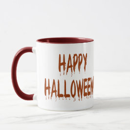 Lycklig Bloody Halloween Mugg