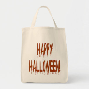 Lycklig Bloody Halloween Tygkasse