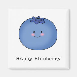 Lycklig Blueberry Magnet