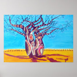 Lycklig Boabs Poster