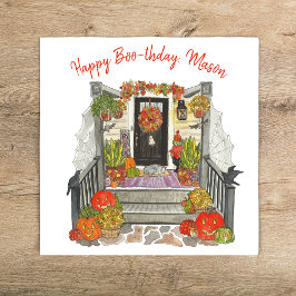 Lycklig Boo-thday Party Pappersservett