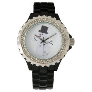 Lycklig Bowlidays Snögubbe Armbandsur