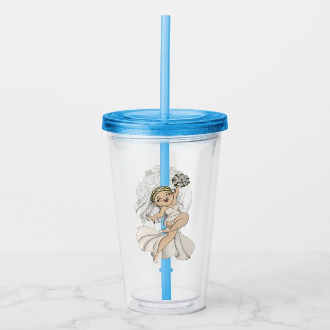 Lycklig Bride 02 Take Away Mugg (Framsida)