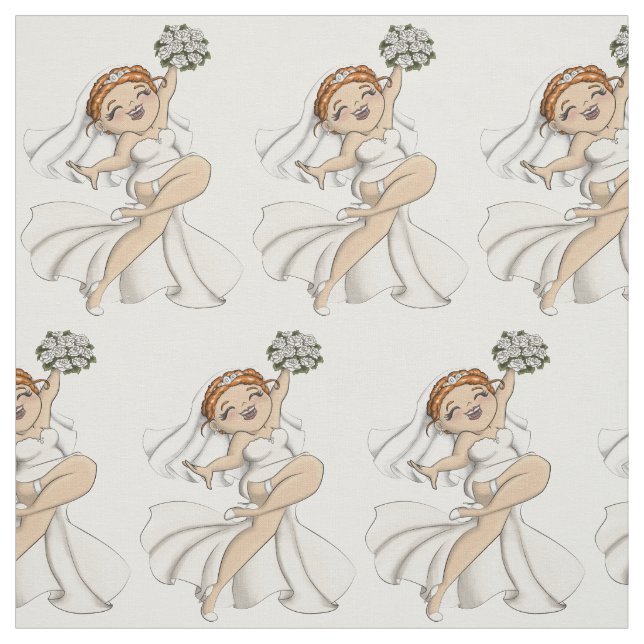 Lycklig Bride 03 Tyg (Provkarta)