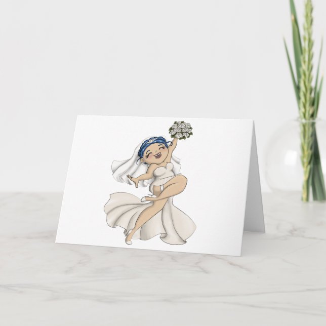 Lycklig Bride 07 Kort (Framsida)