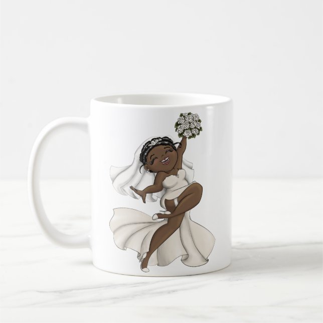 Lycklig Bride 11 Kaffemugg (Vänster)