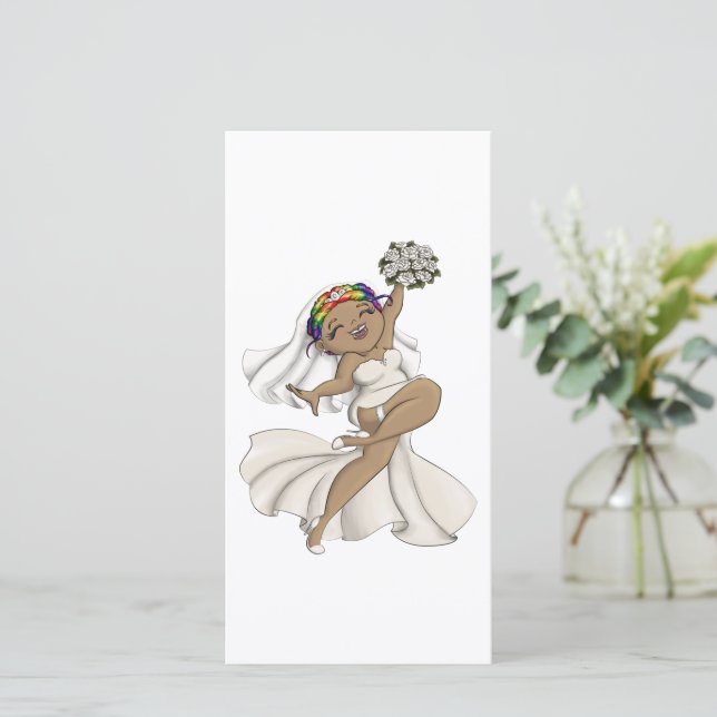 Lycklig Bride 13 (Stående Fram)