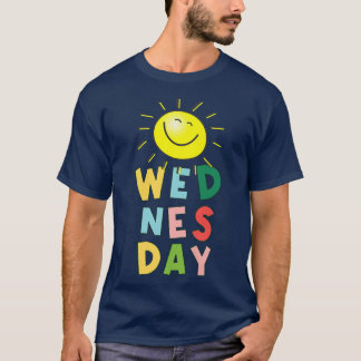 Lycklig Bright Sunny onsdag T Shirt