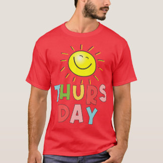 Lycklig Bright Sunny torsdag T Shirt