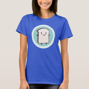 Lycklig brödskiva t-shirt