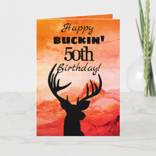 Lycklig Buckin, 50:e födelsedagsjakt Kort