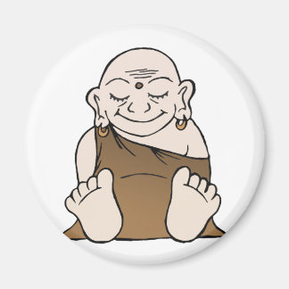 Lycklig Buddha Magnet