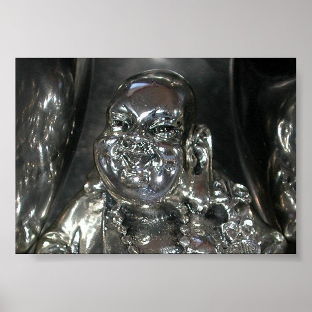 Lycklig Buddha Poster (Framsidan)