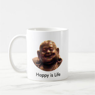 Lycklig Buddha Shanghai 2002 Circle the MUSEUM Zaz Kaffemugg