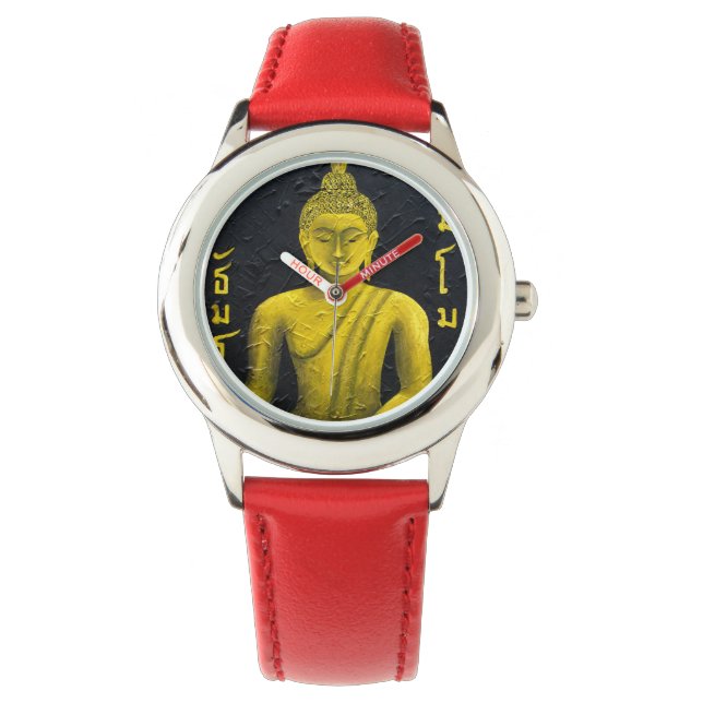 Lycklig Buddha Watch Armbandsur (Framsida)