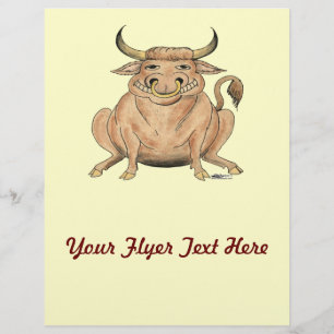 Lycklig Bull Reklamblad