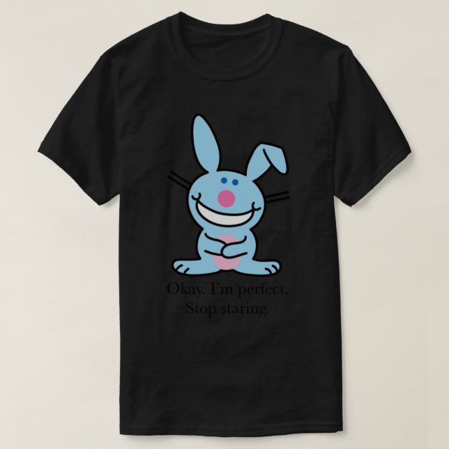 Lycklig bunny Classic T-Shirt (Design framsida)