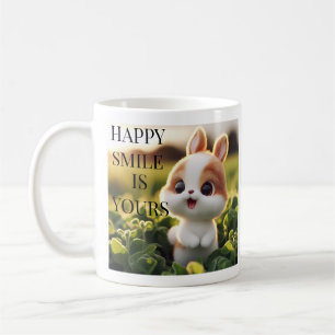 Lycklig Bunny Mugg & Kopp