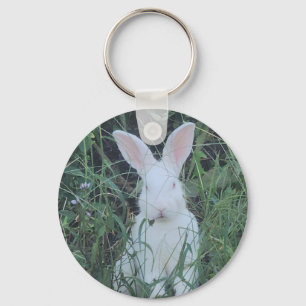 Lycklig Bunny Nyckelring