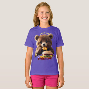 Lycklig Burger Bear Tee