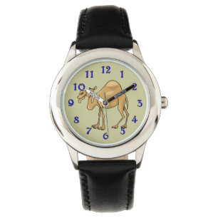 Lycklig Camel Tecknad Armbandsur