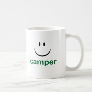 Lycklig campare kaffemugg