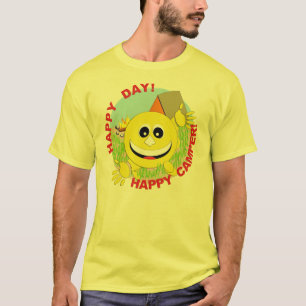 Lycklig campare t shirt