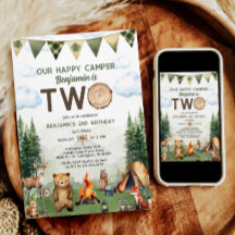 Lycklig Camper 2:a födelsedagen