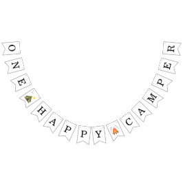 Lycklig Camper Äventyr Birthday Vimplar