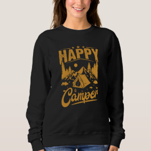 Lycklig Camper Äventyr för utomhusentusiaster T Shirt