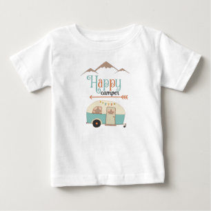 Lycklig Camper Cute Retro RV T-shirt