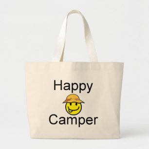 Lycklig Camper Jumbo Tygkasse