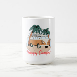 Lycklig camper kaffemugg
