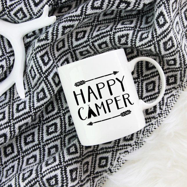 Lycklig Camper Kaffemugg (Skapare uppladdad)