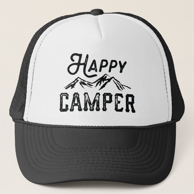 Lycklig Camper Keps (Framsida)